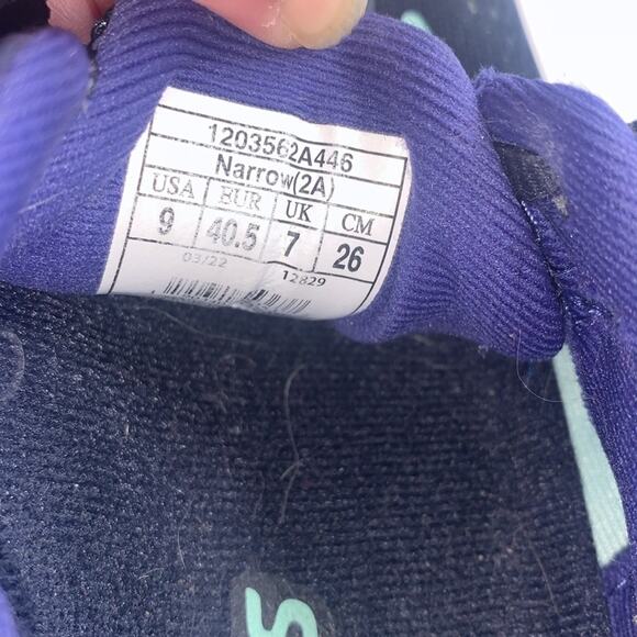 BROOKS Ghost 14 Women’s Running Shoes. Peacoat Yucca Navy. Size 9 NARROW (2A). - Picture 13 of 16